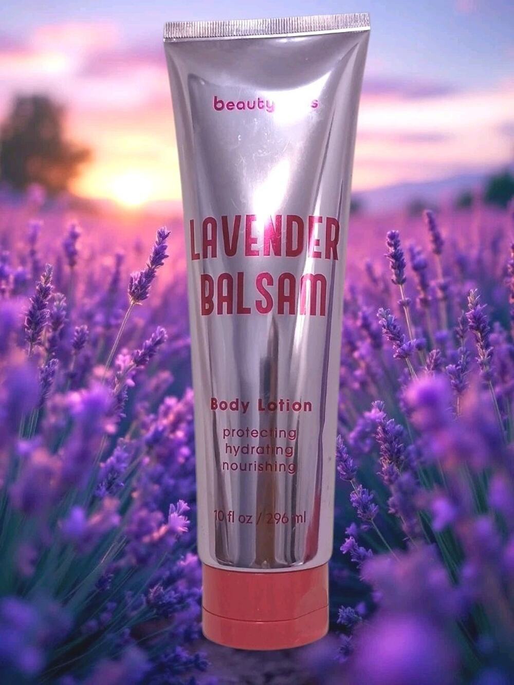 Beauty Bliss Lavender Balsam Hydrating Protective Body Lotion Large 10 fl.oz